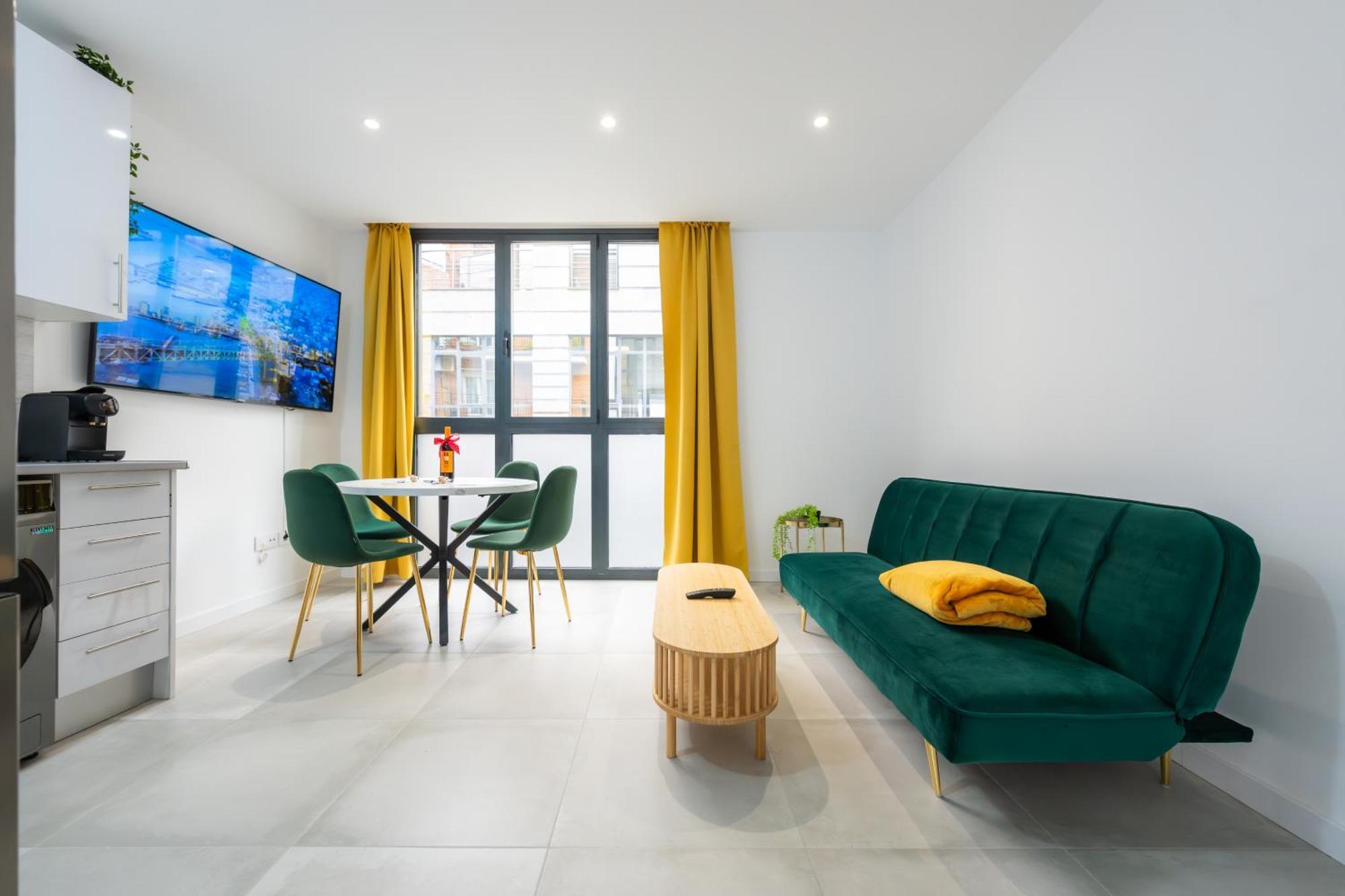 Lemon Apartment & Hotels Bernabeu Madrid Exterior foto