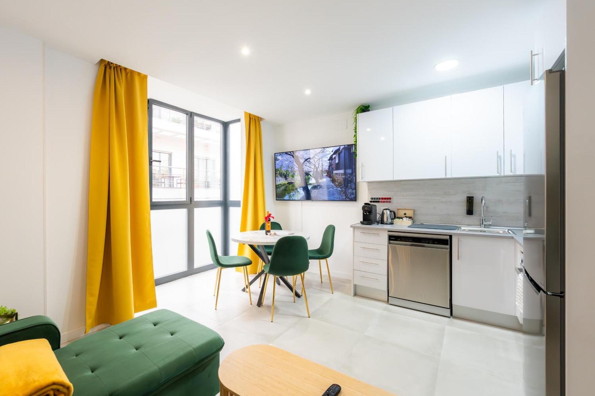 Lemon Apartment & Hotels Bernabeu Madrid Exterior foto